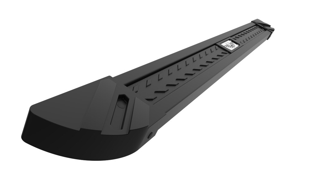 Mebrox RB-2 running board with anti-slip surface, black